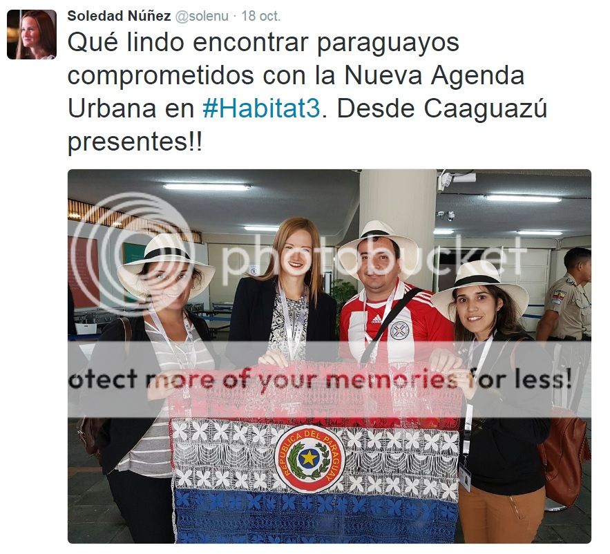 / Twitter: @solenu (Soledad Núñez - Ministra Senavitat - Paraguay).