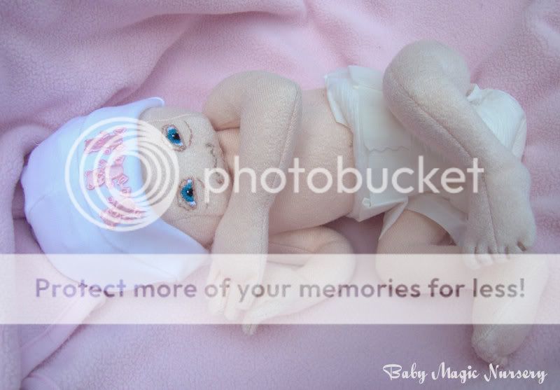 Baby Magic Nursery Prem Girl Cloth Reborn Doll Rac ♥