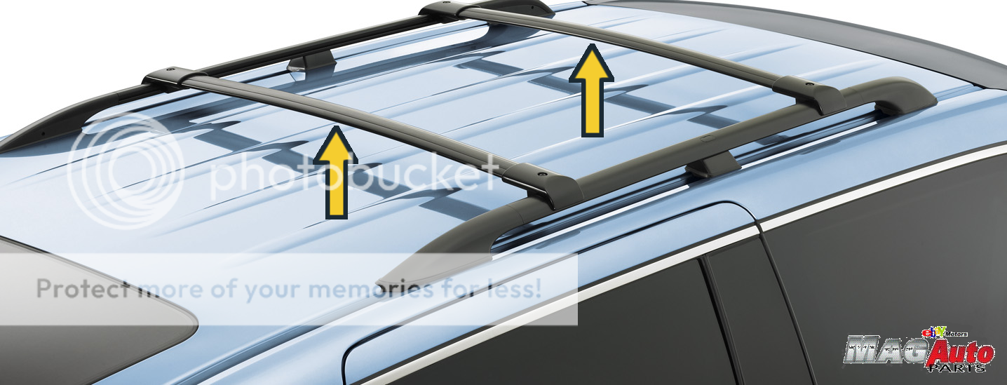 05 10 GENUINE HONDA ODYSSEY CROSSBARS for ROOF RACK OEM  