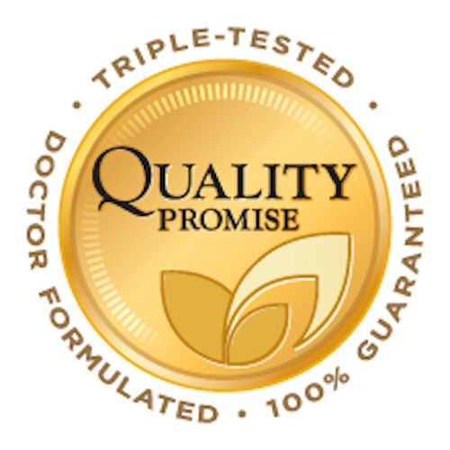 Triple tested Quality Controlled Guaranteed