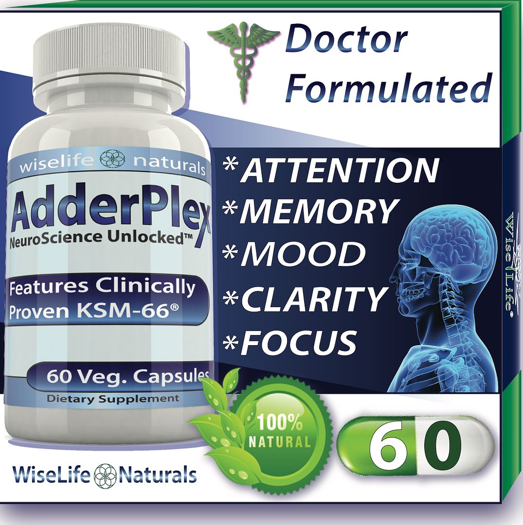 AdderPlex™ with KSM66® Supports Concentration, Focus, Energy, Memory