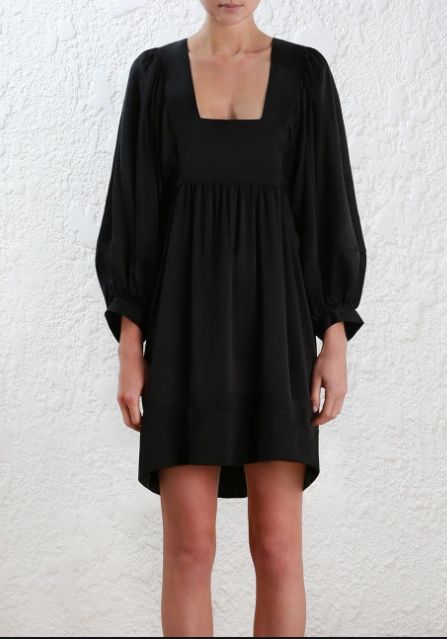 Silk Smocked Dress